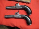 Cased Set Belgian Dueling Pistols - 4 of 14