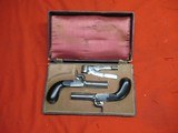 Cased Set Belgian Dueling Pistols - 1 of 14