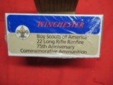 Full Brick 500 Rds Winchester Boy Scout 75th Anniversary 22 LR Ammo - 4 of 6