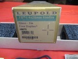 Leupold FX-I 4X28MM Rimfire Gloss Scope with box - 7 of 7