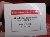 Leatherwood Hi-Lux Optics 6-24X44 Side Focus Mil Dot BDC NIB - 12 of 12