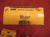 1 Box 20Rds HSM S&W 500 Factory Ammo - 4 of 4