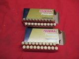 1 Full Box Federal Premium 257 Roberts (+P) Ammo & 20 Empty Casings