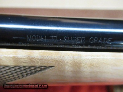 Winchester Model 70 Super Grade 6.5 CM Maple with Box - Image 8 of 21