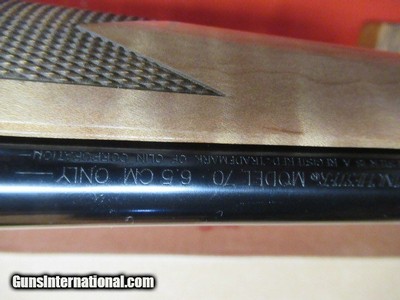 Winchester Model 70 Super Grade 6.5 CM Maple with Box - Image 16 of 21
