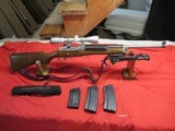 Ruger Ranch Rifle 223 Stainless, Wood stock with Leupold 2.5 8X36 Satin Silver Scope