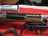 Ruger Ranch Rifle 223 Stainless, Wood stock with Leupold 2.5-8X36 Satin Silver Scope - 5 of 18