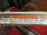 Winchester Model 69 22 S,L,LR with Peep Sight & Picture Box & Two Clips NICE!!!! - 2 of 25
