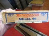 Winchester Model 69 22 S,L,LR with Peep Sight & Picture Box & Two Clips NICE!!!! - 25 of 25