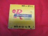 ! Full Box 25Rds Remington 410 Target Loads Green & Yellow Box - 4 of 8