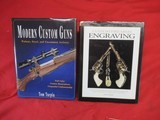 Two Books Modern Custom Guns & Custom Firearms Engraving by Turpin