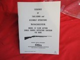 Winchester Sequence of Takedown & Assembly operations of Winchester Model 42 - 1 of 5