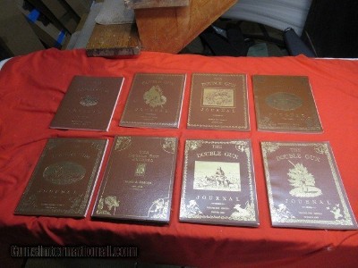 Eight Double Gun Journals All in Great shape