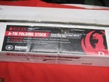 Ruger A-TM Folding Stock Stainless Walnut New - 5 of 16