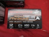 10 Boxes 250 Rds Winchester Super Pheasant 12ga 5 Shot Ammo - 3 of 4