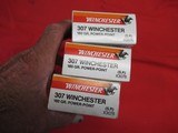 3 Boxes 60Rds Winchester Super X 307 Win Factory Ammo - 2 of 4