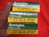 3 Boxes 60Rds Remington Core-Lokt 7MM Rem Mag Factory Ammo - 2 of 4