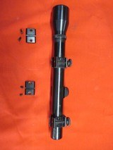 Weaver K3 60-B Scope with Mounts & Rings - 4 of 6