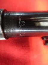 Weaver K3 60-B Scope with Mounts & Rings - 5 of 6