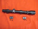 Weaver K3 60-B Scope with Mounts & Rings