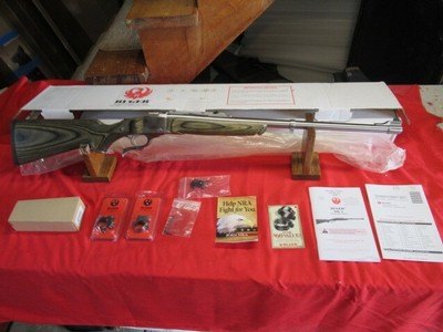 Ruger #1 375 H&H Stainless NIB