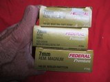 3 Boxes 60Rds Federal Premium 7MM Rem Mag Factory Ammo - 2 of 2