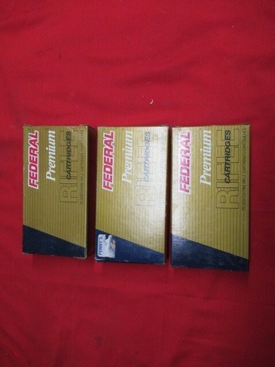 3 Boxes 60Rds Federal Premium 7MM Rem Mag Factory Ammo