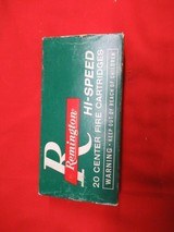 1 Box 20Rds Remington Hi-Speed 348 Win Factory Ammo - 1 of 4