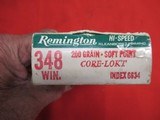 1 Box 20Rds Remington Hi-Speed 348 Win Factory Ammo - 2 of 4