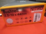 Bushnell 2.5-10X44MM Nitro Scope with Box - 2 of 13