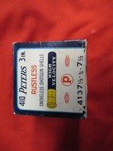 1 Box Full Peters High Velocity Duck 410 Shotgun Shells - 3 of 7