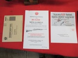 Ruger Mini 14 223 Stainless Folding Stock Wood with Box - 6 of 18