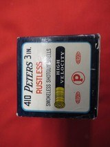 ! Full Box Peters High Velocity 410 Ammo Duck Box - 6 of 7