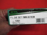 RCBS 7MM-08 Die Set New - 2 of 2