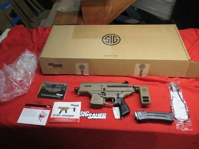 Sig Sauer MPX 3B-CH 9MM Pistol New with Box
