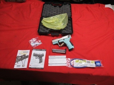 Walther P22Q Angel Blue 22LR NEW