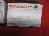 6 Boxes 600Rds Winchester 9MM Luger Ammo - 2 of 2