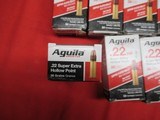 14 Boxes 700Rds Aguila 22 Super Extra Hollow Point Ammo - 3 of 3