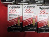14 Boxes 700Rds Aguila 22 Super Extra Hollow Point Ammo - 2 of 3