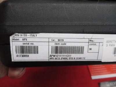 Beretta APX 9X19 New with Case - Image 5 of 8
