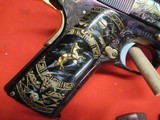 Colt 1911C 70 Series Model O 45ACP Engraved New - 2 of 15