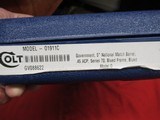 Colt 1911C 70 Series Model O 45ACP Engraved New - 14 of 15