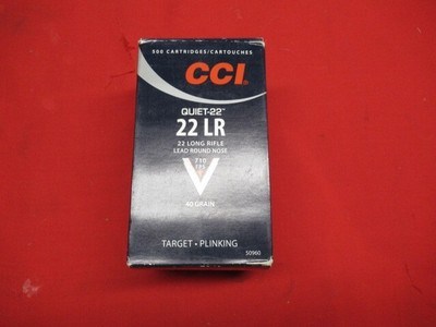 Full Brick 500 RDS CCI Quiet-22LR Ammo