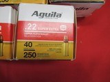 11 Boxes 2750 Rds Aguila Super Extra Copper Plated Bullet 22 LR - 2 of 2