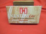 12 Rds Hornady Custom Lite Reduced Recoil 7MM-08 Factory ammo