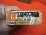 12 Rds Hornady Custom Lite Reduced Recoil 7MM-08 Factory ammo - 2 of 4