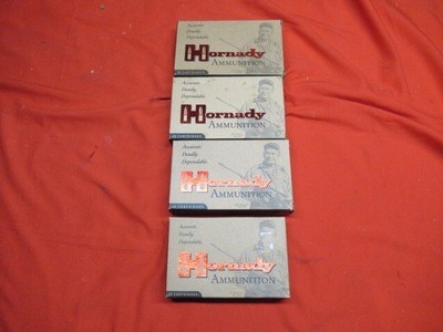 4 Boxes 80Rds Hornady Custom 7MM Rem Mag Ammo