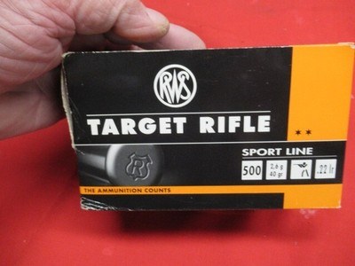 10 Boxes 500 Rds RWS Target 22LR Ammo