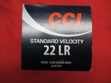 10 Boxes 500 Rds CCI Std Velocity Target 22 LR Ammo - 3 of 3