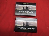 2 Boxes 40Rds Nosler Trophy Grade 257 Roberts +P Ammo - 1 of 4